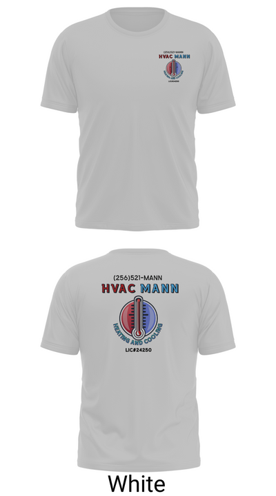 Hvacmannllc 74624786 Short Sleeve Performance Shirt - 11