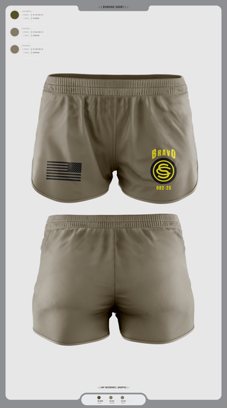 Womens Shorts, , Army, Teamtime, Team time, sublimation, custom sports apparel, team uniforms, spirit wear, spiritwear, sports uniforms, custom shirts, team store, custom team store, fundraiser sports, apparel fundraiser