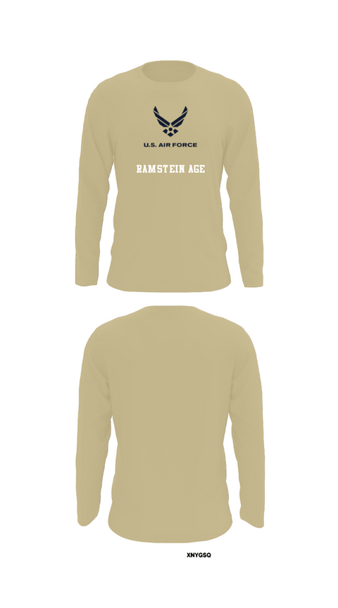 Long Sleeve Performance Shirt, Ramstein AGE, , Teamtime, Team time, sublimation, custom sports apparel, team uniforms, spirit wear, spiritwear, sports uniforms, custom shirts, team store, custom team store, fundraiser sports, apparel fundraiser