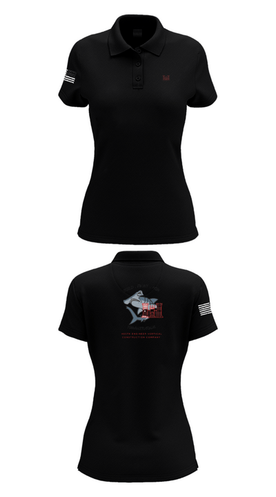 465 EVCC 45637531 Women's Short Sleeve Performance Polo  - 35