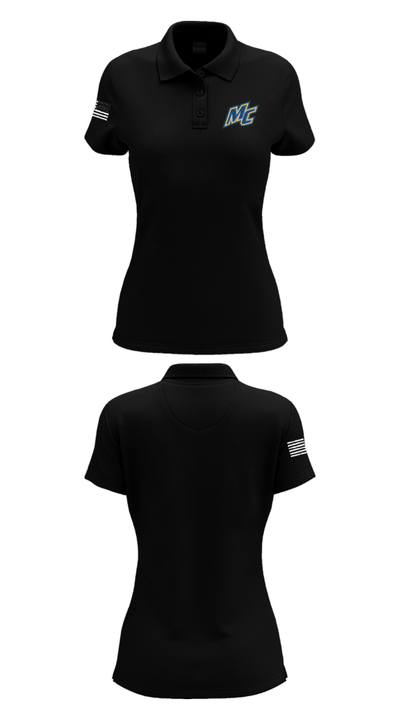 Merrimack College Cross Country 19675750 Women's Short Sleeve Performance Polo  - 36