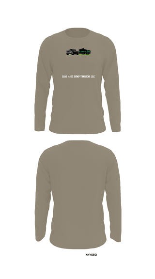 Long Sleeve Performance Shirt, Load & go dump trailers llc, , Teamtime, Team time, sublimation, custom sports apparel, team uniforms, spirit wear, spiritwear, sports uniforms, custom shirts, team store, custom team store, fundraiser sports, apparel fundraiser