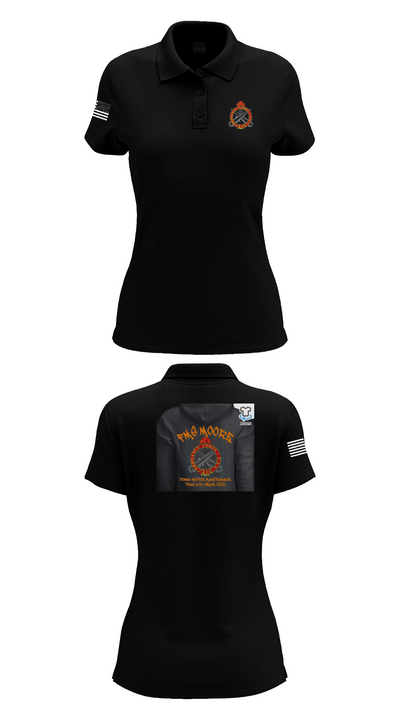 FMS Moore 83066116 Women's Short Sleeve Performance Polo  - 35