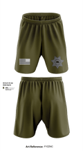 ROUND VALLEY POLICE 41640527 Athletic Shorts With Pockets - 251