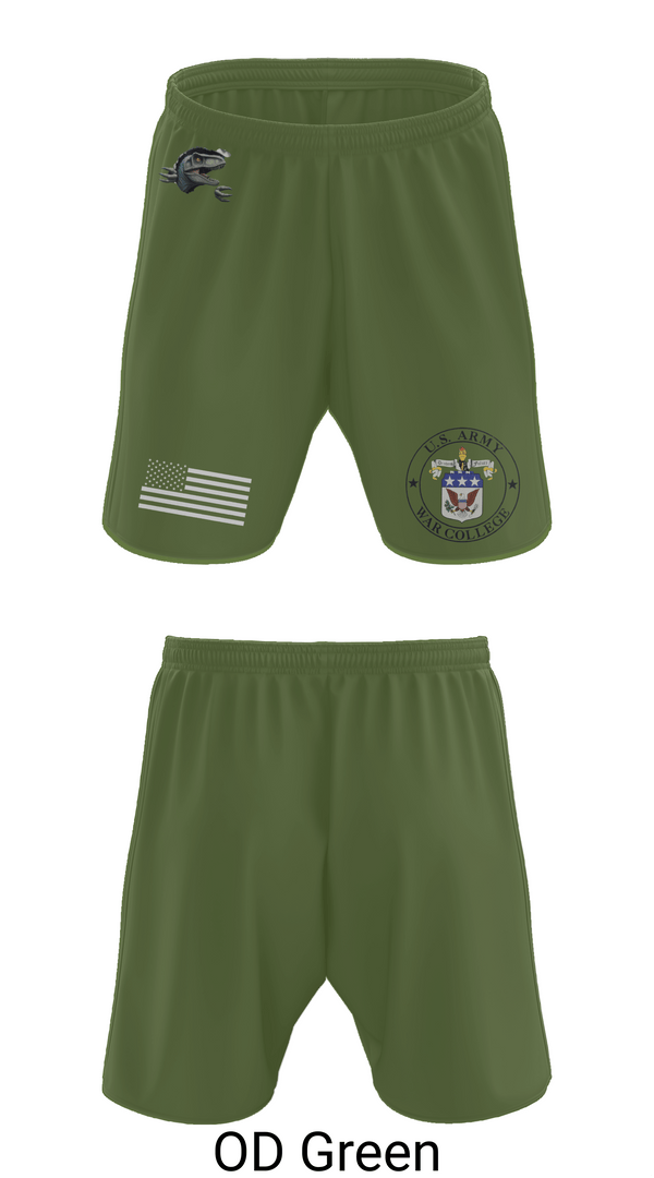 Athletic Shorts With Pockets, Seminar 3, Army, Teamtime, Team time, sublimation, custom sports apparel, team uniforms, spirit wear, spiritwear, sports uniforms, custom shirts, team store, custom team store, fundraiser sports, apparel fundraiser