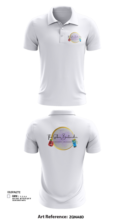 The Sober Bartender 25073901 Short Sleeve Performance Polo - 103 (1)