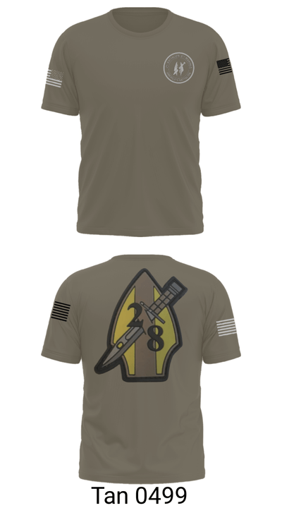 2nd bn 8th Marines 22362545 Old School Cotton Feel Shirt - 70