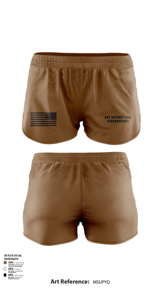 Ranger Panties, 492 SOTRSS Peak Performance, Air Force, Teamtime, Team time, sublimation, custom sports apparel, team uniforms, spirit wear, spiritwear, sports uniforms, custom shirts, team store, custom team store, fundraiser sports, apparel fundraiser