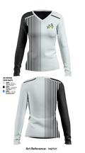 Testimony Fitness 71504871 Women's Long Sleeve V-neck Shirt - 42