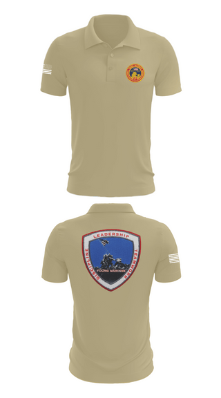 Short Sleeve Performance Polo, Lancaster County Young Marines, Marines, Teamtime, Team time, sublimation, custom sports apparel, team uniforms, spirit wear, spiritwear, sports uniforms, custom shirts, team store, custom team store, fundraiser sports, apparel fundraiser