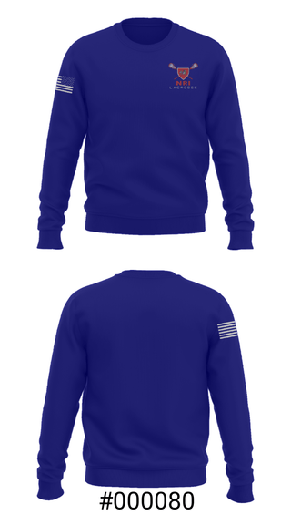 Crew Neck Sweatshirt, Northern Rhode Island Youth Lacrosse Association, Men's Lacrosse, Teamtime, Team time, sublimation, custom sports apparel, team uniforms, spirit wear, spiritwear, sports uniforms, custom shirts, team store, custom team store, fundraiser sports, apparel fundraiser