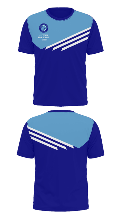 Catoctin High School Tennis 34833379 Short Sleeve Performance Shirt - 25