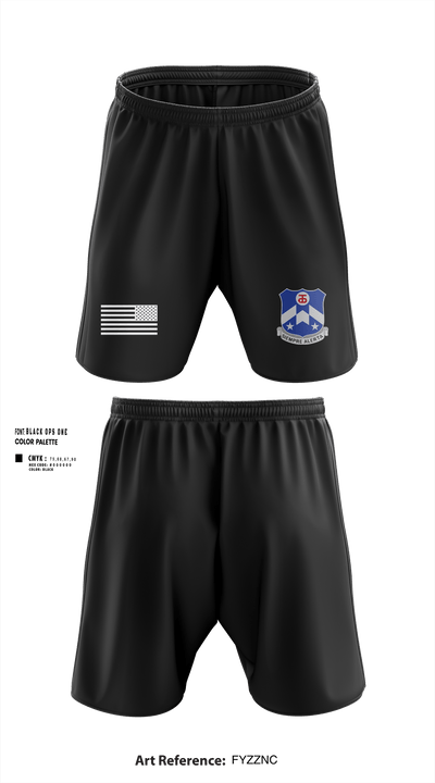 1-357th BSB 16223634 Athletic Shorts With Pockets - 27