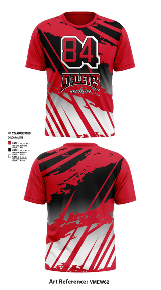 Short Sleeve Performance Shirt, 84 Athletes Wrestling, Wrestling, Teamtime, Team time, sublimation, custom sports apparel, team uniforms, spirit wear, spiritwear, sports uniforms, custom shirts, team store, custom team store, fundraiser sports, apparel fundraiser