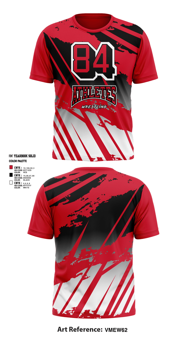 Short Sleeve Performance Shirt, 84 Athletes Wrestling, Wrestling, Teamtime, Team time, sublimation, custom sports apparel, team uniforms, spirit wear, spiritwear, sports uniforms, custom shirts, team store, custom team store, fundraiser sports, apparel fundraiser