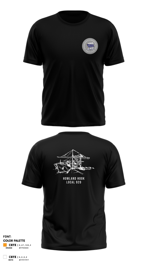 Short Sleeve Performance Shirt, Howland Hook Marine Terminal, , Teamtime, Team time, sublimation, custom sports apparel, team uniforms, spirit wear, spiritwear, sports uniforms, custom shirts, team store, custom team store, fundraiser sports, apparel fundraiser