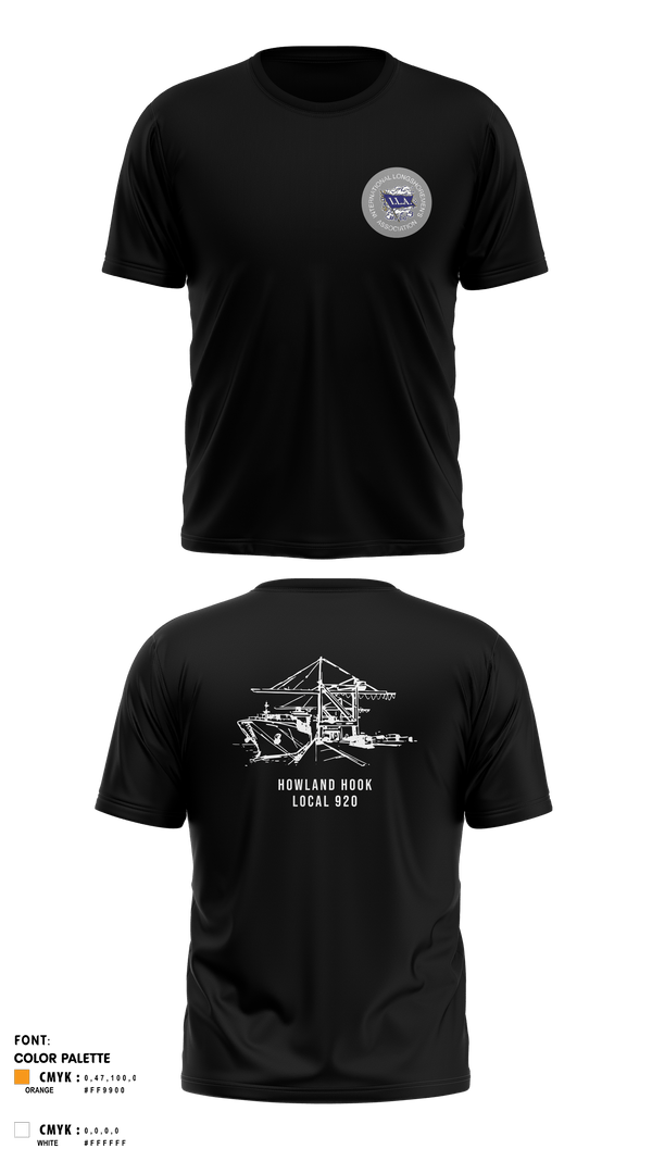 Short Sleeve Performance Shirt, Howland Hook Marine Terminal, , Teamtime, Team time, sublimation, custom sports apparel, team uniforms, spirit wear, spiritwear, sports uniforms, custom shirts, team store, custom team store, fundraiser sports, apparel fundraiser