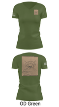 Los Pistoleros 43095637 Women's Short Sleeve V-neck Shirt - 48