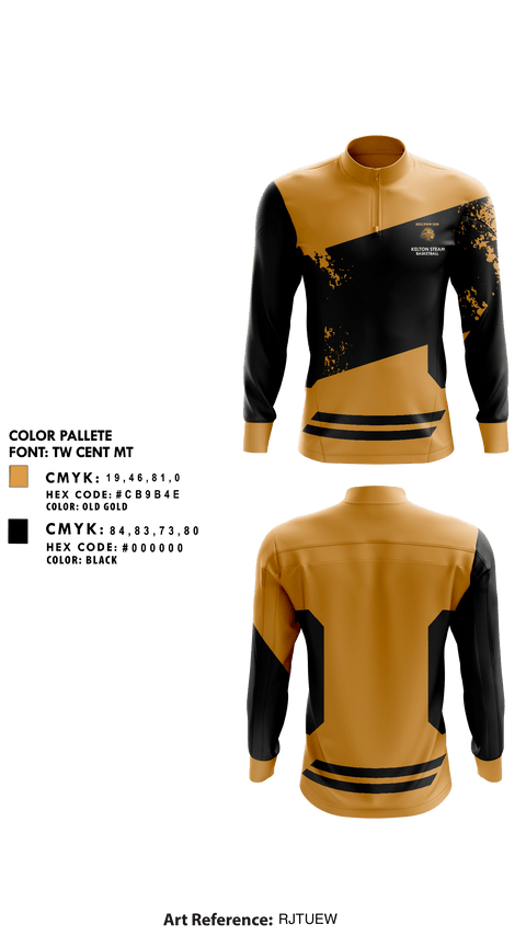 Quarter Zip Jacket, Kelton STEAM Academy Basketball, Women's Basketball, Teamtime, Team time, sublimation, custom sports apparel, team uniforms, spirit wear, spiritwear, sports uniforms, custom shirts, team store, custom team store, fundraiser sports, apparel fundraiser