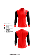 Burlington High School Basketball 6108618 Quarter Zip Jacket - 10 (1)