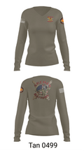 Archer Battery 2-2 FA 26774944 Women's Long Sleeve V-neck Shirt - 77