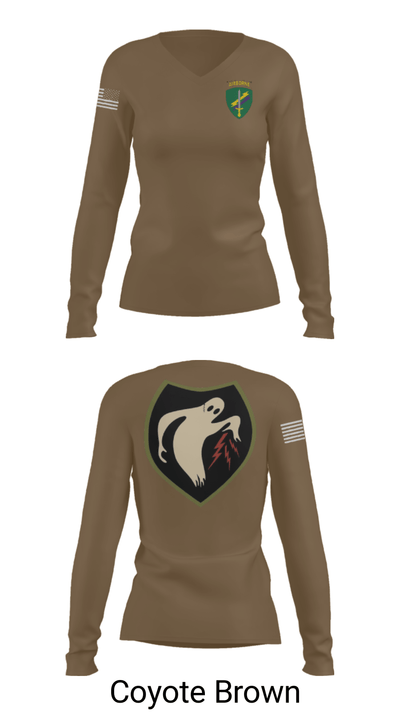 325th Tactical PSYOP Co. (A) 55785054 Women's Long Sleeve V-neck Shirt - 17