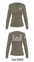 250TH ENGINEERING COMPANY 59783963 Women's Long Sleeve V-neck Shirt -1 73