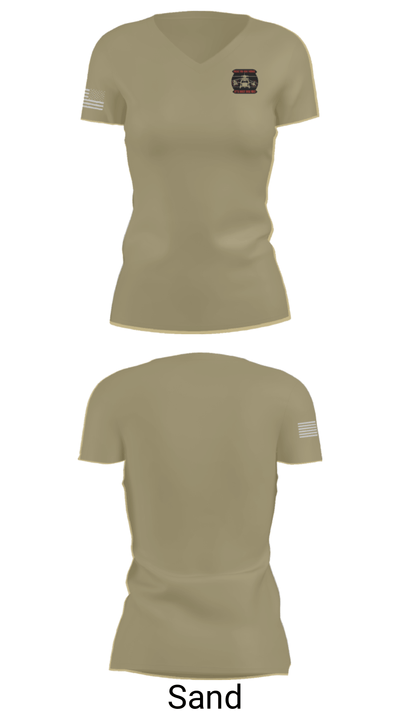 24-922 62354355 Women's Short Sleeve V-neck Shirt - 88