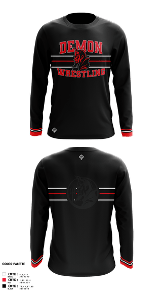 Long Sleeve Rash Guard Shirt, St. John The Baptist K-8Team Fishman, Men's Basketball, Teamtime, Team time, sublimation, custom sports apparel, team uniforms, spirit wear, spiritwear, sports uniforms, custom shirts, team store, custom team store, fundraiser sports, apparel fundraiser