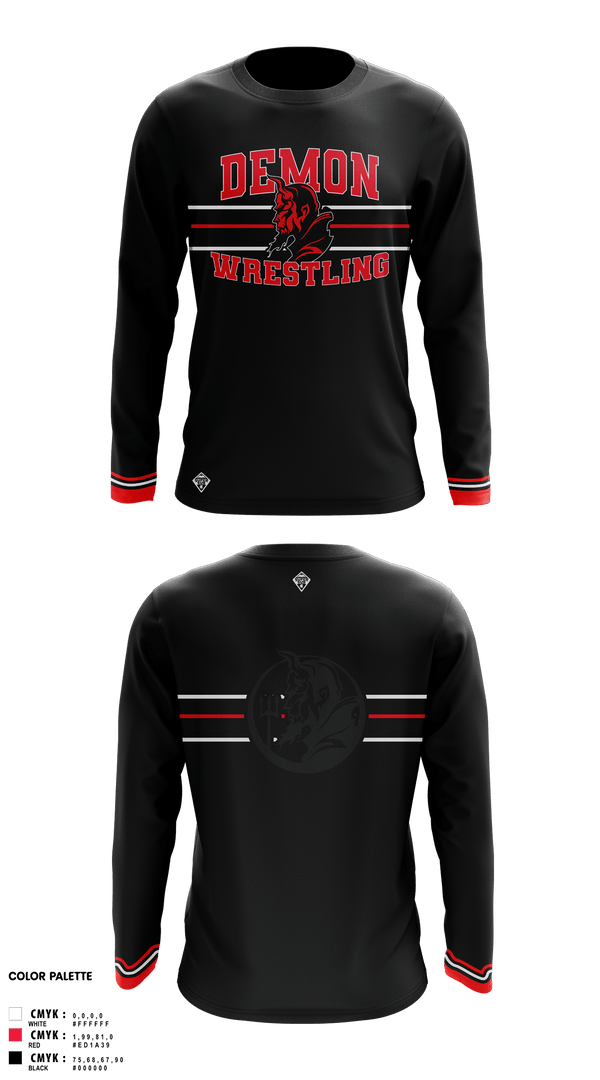 Long Sleeve Rash Guard Shirt, St. John The Baptist K-8Team Fishman, Men's Basketball, Teamtime, Team time, sublimation, custom sports apparel, team uniforms, spirit wear, spiritwear, sports uniforms, custom shirts, team store, custom team store, fundraiser sports, apparel fundraiser