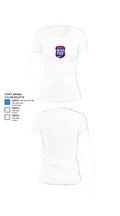 911 Driving School 70833524 Women's Short Sleeve V-neck Shirt - 18