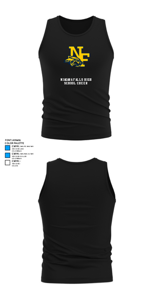 Tank Top, Niagara Falls High School Cheer, Cheer, Teamtime, Team time, sublimation, custom sports apparel, team uniforms, spirit wear, spiritwear, sports uniforms, custom shirts, team store, custom team store, fundraiser sports, apparel fundraiser