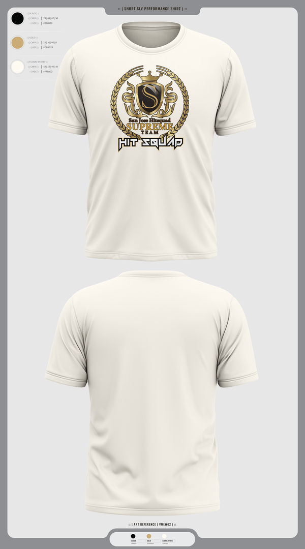 Short Sleeve Performance Shirt, San Jose Hitsquad, , Teamtime, Team time, sublimation, custom sports apparel, team uniforms, spirit wear, spiritwear, sports uniforms, custom shirts, team store, custom team store, fundraiser sports, apparel fundraiser
