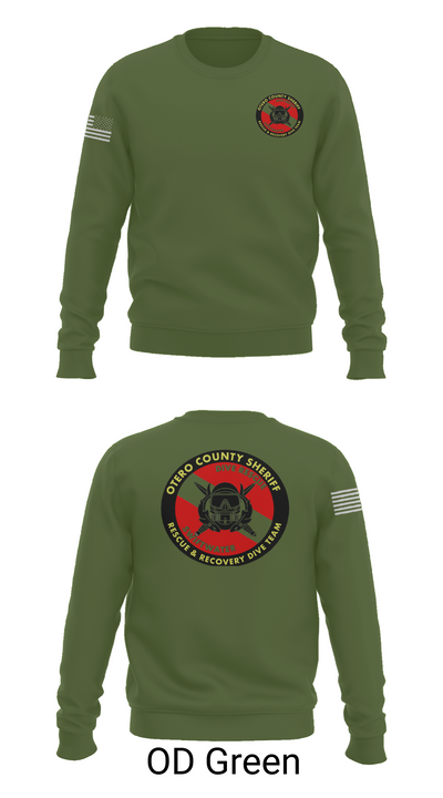 Otero County Sheriff 37164505 Crew Neck Sweatshirt - 43