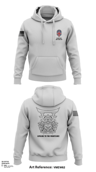 Hoodie, 343rd Medical Hospital Augmentation Detachment, , Teamtime, Team time, sublimation, custom sports apparel, team uniforms, spirit wear, spiritwear, sports uniforms, custom shirts, team store, custom team store, fundraiser sports, apparel fundraiser