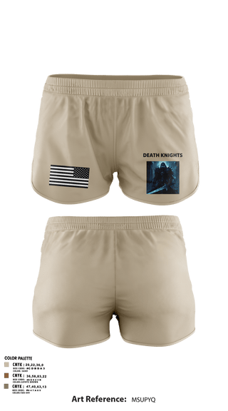 Ranger Panties, Death Knights, Army, Teamtime, Team time, sublimation, custom sports apparel, team uniforms, spirit wear, spiritwear, sports uniforms, custom shirts, team store, custom team store, fundraiser sports, apparel fundraiser