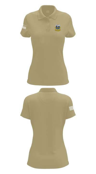 Echo Co. 2nd battalion, 25th Marine Regiment 27533051 Women's Short Sleeve Performance Polo  - 95