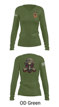 AIMC-E 64414659 Women's Long Sleeve V-neck Shirt - 31