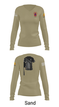 121 transportation 53489531 Women's Long Sleeve V-neck Shirt - 91