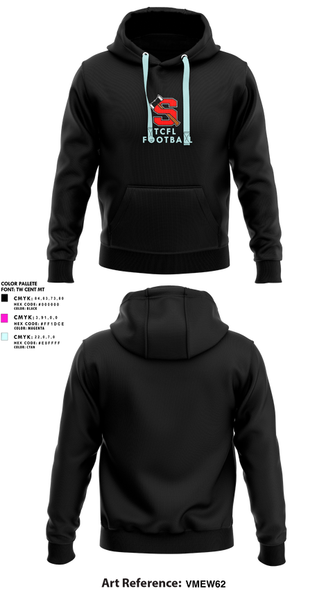 Hoodie, tcyfl football, , Teamtime, Team time, sublimation, custom sports apparel, team uniforms, spirit wear, spiritwear, sports uniforms, custom shirts, team store, custom team store, fundraiser sports, apparel fundraiser
