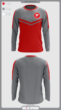 Constantine High School Cross Country 28669169 Long Sleeve Performance Shirt - 2