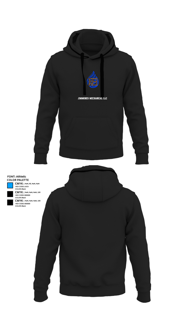 Hoodie, JIMMORES MECHANICAL LLC, , Teamtime, Team time, sublimation, custom sports apparel, team uniforms, spirit wear, spiritwear, sports uniforms, custom shirts, team store, custom team store, fundraiser sports, apparel fundraiser