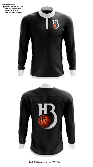 Quarter Zip Jacket, HOOPERS BASKETBALL, Men's Basketball, Teamtime, Team time, sublimation, custom sports apparel, team uniforms, spirit wear, spiritwear, sports uniforms, custom shirts, team store, custom team store, fundraiser sports, apparel fundraiser