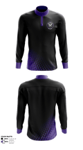 Throckmorton High School Cross Country 29705170 Quarter Zip Jacket - 1