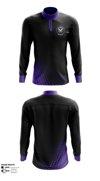 Quarter Zip Jacket, Throckmorton High School Track and Field, Track & Field, Teamtime, Team time, sublimation, custom sports apparel, team uniforms, spirit wear, spiritwear, sports uniforms, custom shirts, team store, custom team store, fundraiser sports, apparel fundraiser