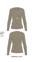 Wtbn 9100072 Women's Long Sleeve V-neck Shirt - 62
