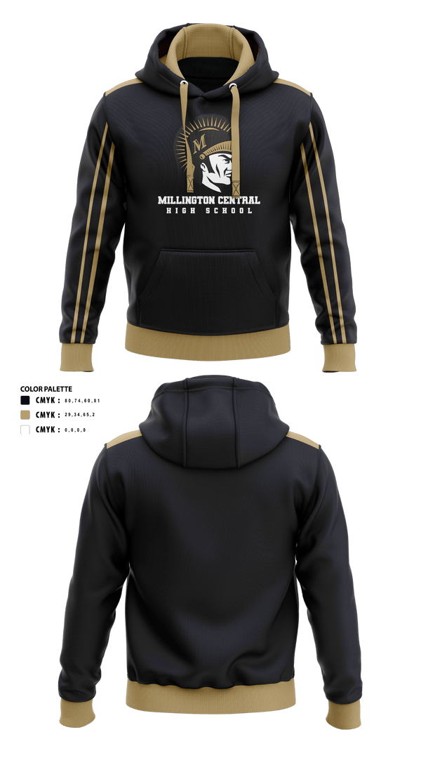 Hoodie, Millington Central High School Cross Country, Cross Country, Teamtime, Team time, sublimation, custom sports apparel, team uniforms, spirit wear, spiritwear, sports uniforms, custom shirts, team store, custom team store, fundraiser sports, apparel fundraiser