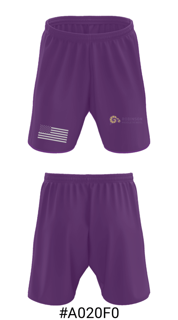 Athletic Shorts With Pockets, Robinson Middle School Track, Track & Field, Teamtime, Team time, sublimation, custom sports apparel, team uniforms, spirit wear, spiritwear, sports uniforms, custom shirts, team store, custom team store, fundraiser sports, apparel fundraiser