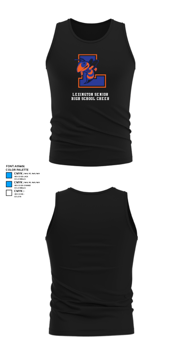 Lexington Senior High School Cheer 74673708 Tank Top - 32
