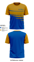 Hudson High School Bowling 54048598 Short Sleeve Performance Shirt - 1